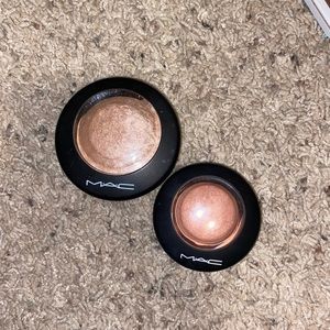 Mac Warm soul blush and Soft and Gentle Highlighter